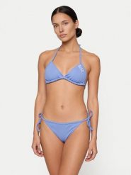 EA7 Emporio Armani Bikini 7W000318 AF20663 UA020 Granatowy. Niebieskie bikini EA7 Emporio Armani, bez wzorów, z syntetyku. Za 329.99 zł.