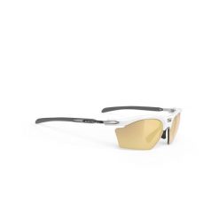 Okulary RUDY PROJECT RYDON SLIM WHITE GLOSS - MULTILASER GOLD. Białe okulary przeciwsłoneczne damskie Rudy Project. Za 780.00 zł.