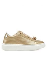 Calvin Klein Jeans Sneakersy Low Cut Lace-Up Sneaker V4A9-83046-1322 M Złoty. Żółte buty sportowe dziewczęce Calvin Klein Jeans, bez wzorów, z jeansu, bez zapięcia. Za 359.99 zł.