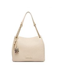 Valentino Torebka Gea VBS9UC02 Écru. Białe torebki klasyczne damskie Valentino, ze skóry, bez dodatków. Za 819.99 zł.