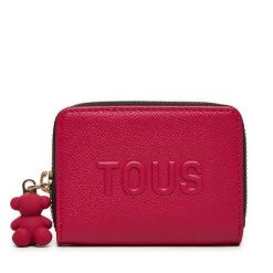 Portfel TOUS. Czerwone portfele damskie tous, bez wzorów. Za 369.99 zł.