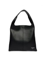 Patrizia Pepe Torebka 8B0321/L148-K103 Czarny. Czarne torebki klasyczne damskie Patrizia Pepe, ze skóry, bez dodatków. Za 1,289.00 zł.