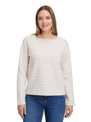 BETTY & CO Bluza w kolorze biało-beżowym rozmiar: 36. Białe bluzy damskie Betty & Co, bez wzorów, bez kaptura. Za 109.95 zł.