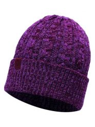 Buff Czapka w kolorze fioletowym rozmiar: onesize. Różowe czapki damskie Buff, bez wzorów, z materiału. Za 139.87 zł.