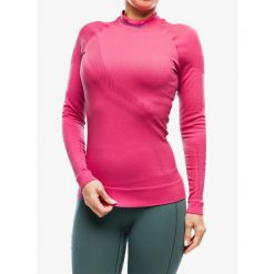 Bluza termoaktywna damska Brubeck Thermo Wool by Pustelnik. Czerwone bluzy damskie Brubeck, na zimę, bez wzorów, bez kaptura. Za 193.99 zł.