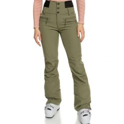 Spodnie narciarskie damskie Roxy Rising High Shell Snow. Zielone spodnie sportowe damskie Roxy, na zimę, m, bez wzorów, z elastanu, narciarskie. Za 522.00 zł.