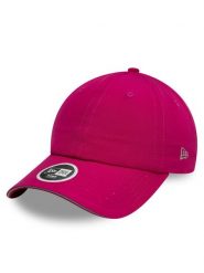 New Era Czapka z daszkiem Open Back Cap 60595497 Różowy. Czerwone czapki z daszkiem damskie New Era, bez wzorów, z materiału. Za 99.99 zł.