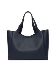 DKNY Torebka R43AYG32 Granatowy. Niebieskie torebki klasyczne damskie DKNY, ze skóry, bez dodatków. Za 749.99 zł.