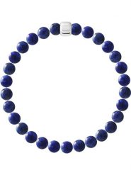 Pearline Bransoletka "Confiance" w kolorze niebieskim rozmiar: 19 cm. Niebieskie bransoletki damskie Pearline, srebrne. Za 204.96 zł.