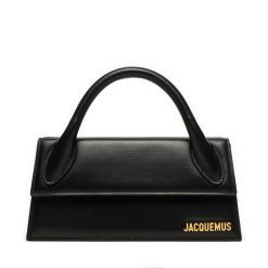 Torebka JACQUEMUS. Czarne torebki klasyczne damskie JACQUEMUS, bez dodatków. Za 2,999.00 zł.
