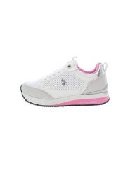 U.S. Polo Assn. Sneakersy w kolorze szaro-białym rozmiar: 37. Białe obuwie sportowe damskie U.S. Polo Assn., bez zapięcia. Za 206.42 zł.