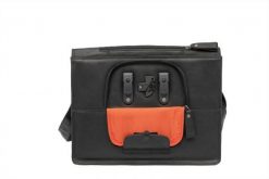 Torba Rowerowa Fellini 18 Litrów 40 X 15 X 32 Cm - Wykonana Z Luksusowej Skóry. Brązowe torby na laptopa NEW LOOXS, bez wzorów, z materiału. Za 1,104.00 zł.