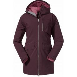Płaszcz zimowy damski Schöffel 3in1 Parka Moskau. Brązowe parki damskie Schöffel, na zimę, z poliesteru, bez kaptura. W wyprzedaży za 878.00 zł.