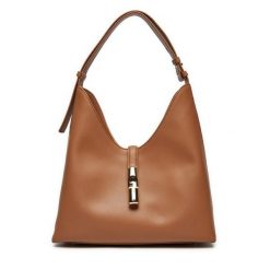 Torebka Furla. Brązowe torebki klasyczne damskie Furla, bez dodatków. Za 909.99 zł.