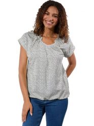 WITT WEIDEN Koszulka w kolorze szaro-białym rozmiar: 44. Szare bluzki damskie WITT WEIDEN, bez wzorów, bez kołnierzyka, bez ramiączek. Za 56.99 zł.