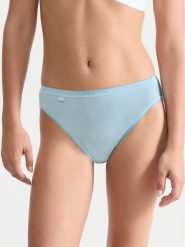 Sloggi Komplet 3 par fig klasycznych Basic 10222391 Niebieski. Niebieskie komplety bielizny Sloggi, bez wzorów, z bawełny. Za 88.00 zł.