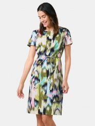 Gerry Weber Sukienka ze wzorem rozmiar: 40. Sukienki damskie Gerry Weber, bez wzorów, z bawełny, bez ramiączek. Za 211.31 zł.