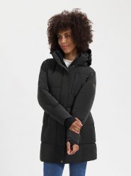 TRAVELIN' Parka "Rayna" w kolorze czarnym rozmiar: XL. Czarne parki damskie Travelin', s, bez kaptura. Za 314.24 zł.