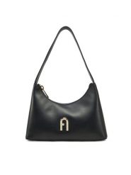 Furla Torebka Diamante WB00863 AX0733 O6000 Czarny. Czarne torebki klasyczne damskie Furla, ze skóry, bez dodatków. Za 759.99 zł.
