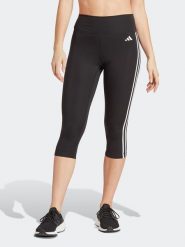 Adidas Legginsy trekkingowe w kolorze czarnym rozmiar: XS. Czarne legginsy damskie Adidas, xs, bez wzorów, outdoorowe. Za 126.99 zł.