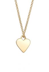Elli Damski wisiorek z sercem z filigranu ze srebra próby 925 Sterling Silver Naszyjniki 1 ct. Szare naszyjniki damskie Elli, srebrne. Za 198.99 zł.