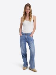 Timezone Dżinsy "Cora" - Comfort fit - w kolorze niebieskim rozmiar: W29/L32. Niebieskie jeansy damskie Timezone. Za 219.60 zł.