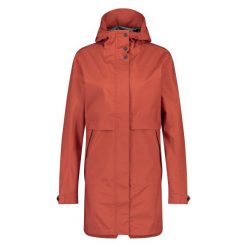Parka Rain Jacket Women Cinnabar. Czerwone parki damskie AGU, s, z materiału, z kapturem. Za 739.40 zł.