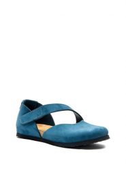 Comfortfusse Skórzane baleriny w kolorze granatowym rozmiar: 37. Niebieskie balerinki damskie Comfortfüße, bez wzorów, z okrągłym noskiem. Za 165.31 zł.