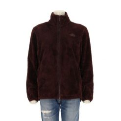 Second life - Damska kurtka polarowa Osito TNF - Stan bardzo dobry. Czerwone kurtki damskie The North Face, bez wzorów, z polaru, bez kaptura. Za 212.96 zł.