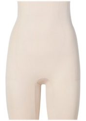 Spodnie modelujące o średnim stopniu modelowania sylwetki. Brązowe bielizna korygująca bonprix, bez wzorów. Za 109.99 zł.