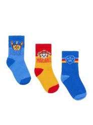 Paw Patrol Skarpety długie CEO-ACCCS-SS26-219PAW(3-PACK) Kolorowy. Skarpetki chłopięce PAW PATROL, bez wzorów, z bawełny. Za 29.99 zł.