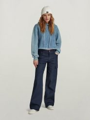 G-Star Dżinsy "Judee" - Comfort fit - w kolorze granatowym rozmiar: W24/L30. Niebieskie jeansy damskie G-Star, z podwyższonym stanem. Za 210.32 zł.