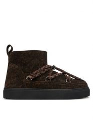Inuikii Śniegowce Classic Low Camouflage 1001.001.0581 Brązowy ciemny. Brązowe śniegowce damskie Inuikii, ze skóry. Za 1,199.00 zł.