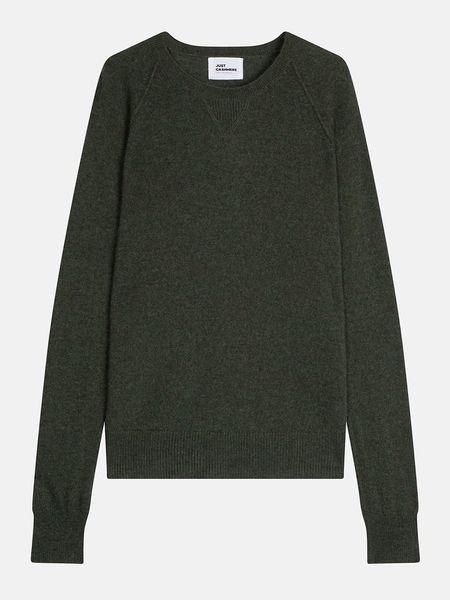 Just Cashmere Kaszmirowy sweter "Helen" w kolorze khaki rozmiar: XXL. Brązowe swetry klasyczne damskie Just Cashmere, xxl, z kaszmiru, bez kołnierzyka. Za 336.61 zł.