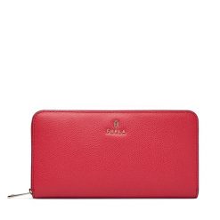 Portfel Furla. Czerwone portfele damskie Furla, bez wzorów. Za 809.99 zł.