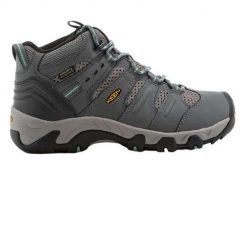 Buty trekkingowe damskie Keen Koven. Szare obuwie trekkingowe damskie Keen, bez zapięcia. Za 368.01 zł.
