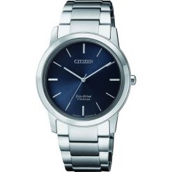 ZEGAREK CITIZEN Titanium FE7020-85L. Niebieskie zegarki damskie CITIZEN. Za 980.00 zł.