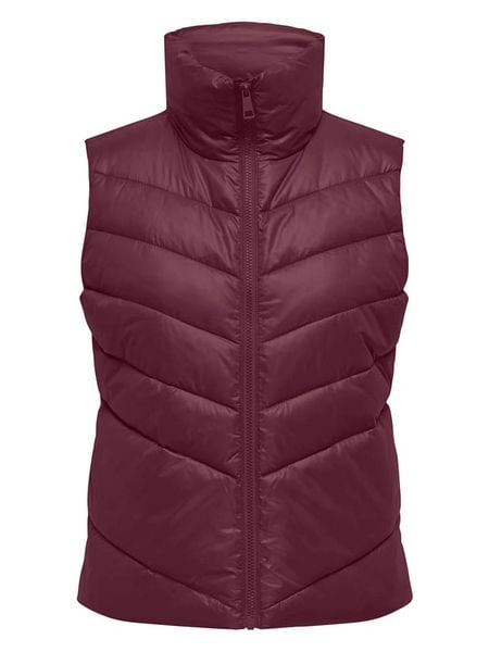 JDY Kamizelka pikowana w kolorze fioletowym rozmiar: XL. Różowe kamizelki damskie JDY, xl, bez wzorów, bez kaptura. Za 88.02 zł.