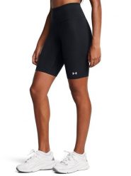 Under Armour Szorty sportowe "Motion" w kolorze czarnym rozmiar: XL. Czarne spodenki sportowe damskie Under Armour, xl, bez wzorów, z materiału, outdoorowe. Za 100.52 zł.