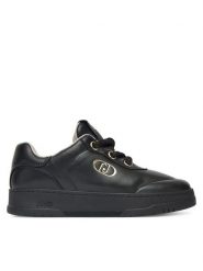 Liu Jo Sneakersy Me 04 BA5039 PX625 Czarny. Czarne obuwie sportowe damskie Liu Jo, ze skóry, bez zapięcia. Za 429.99 zł.