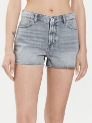 ONLY Szorty jeansowe Jaci 15314427 Szary Loose Fit. Szare szorty damskie Only, bez wzorów, z bawełny. Za 69.99 zł.
