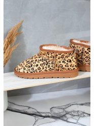 Gooce Skórzane botki zimowe "Mindy" w kolorze jasnobrązowym rozmiar: 40. Brązowe botki damskie Gooce, na zimę, ze skóry, bez obcasa, bez zapięcia. Za 173.99 zł.