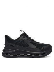 Skechers Sneakersy Slip-ins: Glide-Step - Vista Lane 303654L/BBK Czarny. Czarne buty sportowe chłopięce Skechers, z materiału, bez zapięcia. Za 269.99 zł.