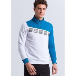 Góra treningowa Erima 5-C. Białe swetry klasyczne damskie Erima, na zimę, bez kołnierzyka. W wyprzedaży za 112.05 zł.