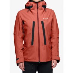 Kurtka z membraną damska Vaude Monviso 2,5L Jacket. Czerwone kurtki damskie Vaude, l, bez wzorów, bez kaptura. Za 877.79 zł.