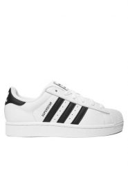 Adidas Sneakersy Superstar II IH8659 Biały. Białe obuwie sportowe damskie Adidas, ze skóry, bez zapięcia. Za 529.99 zł.