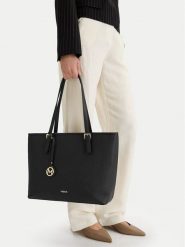 MEXX Torebka CEO-MEXX-X-005-07 Czarny. Czarne shopper bag Mexx, bez wzorów, z materiału, bez dodatków. Za 159.99 zł.
