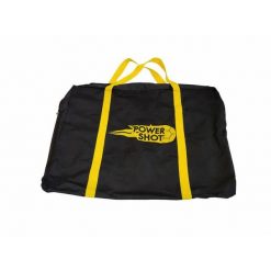 Torba transportowa na mini bramkę do piłki nożnej 1,5 x 1 m PowerShot. Czarne torby sportowe POWERSHOT, bez wzorów, z materiału. Za 181.50 zł.