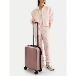 Walizka kabinowa Reebok. Czerwone walizki Reebok, bez wzorów. Za 279.99 zł.