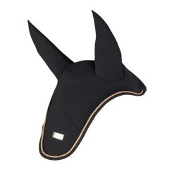 Czapka z muchą dla koni Horka Deluxe. Czarne czapki damskie HORKA, bez wzorów, z tkaniny. Za 177.50 zł.